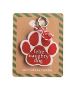 ACRYLIC LED XMAS DOG CHARM 6 STYLES
