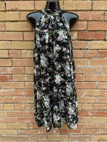 Floral Halter Dress