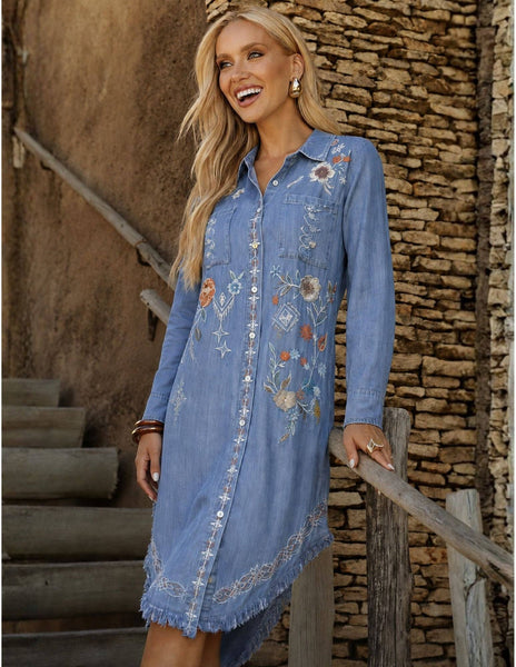 Caite & Kyla - WENDY DRESS | Best Selling Dress Style in Tencel: DESERT SAGE / L