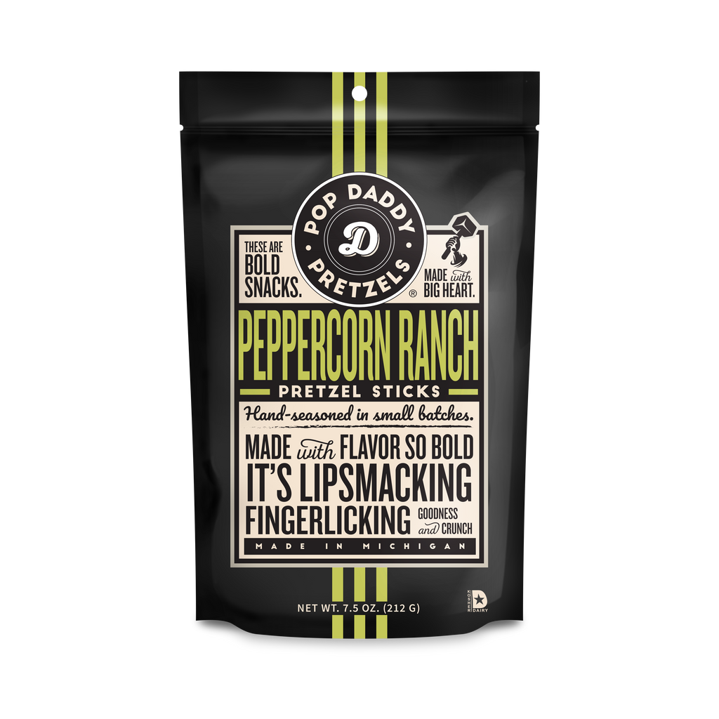 Peppercorn Ranch Seasoned Pretzels 7.5oz
