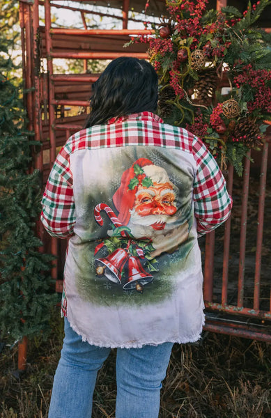 One24 Rags - Santa Silk Back Flannel: S