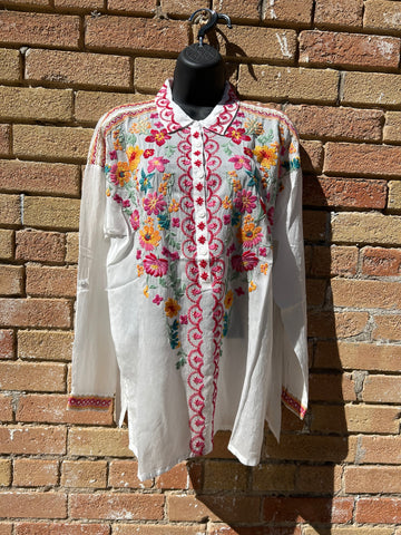 HANNAH WESTERN SEAMED SHIRT