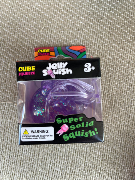 JELLY GLITTER SQUISH - 4 colors