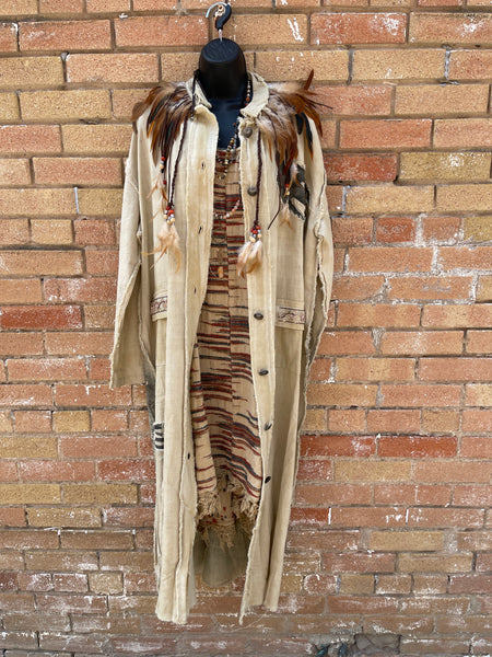 Indian Duster w/Feathers