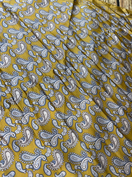 YELLOW PAISLEY WILDRAG