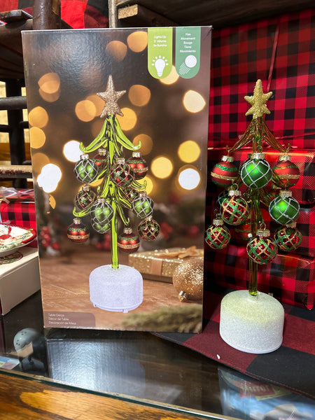 HEARTFELT CHEER GLASS TREE