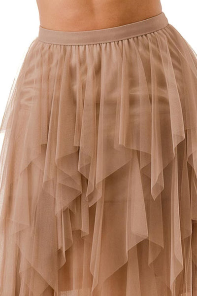 Mesh Tutu Skirt-  5 colors