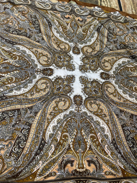 CARAMEL PAISLEY WILDRAG