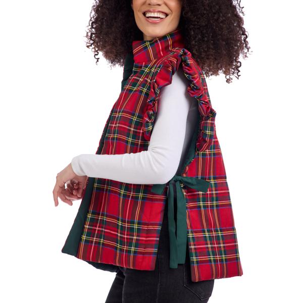 Jefferies Plaid Quilted Vests- 2 Colors