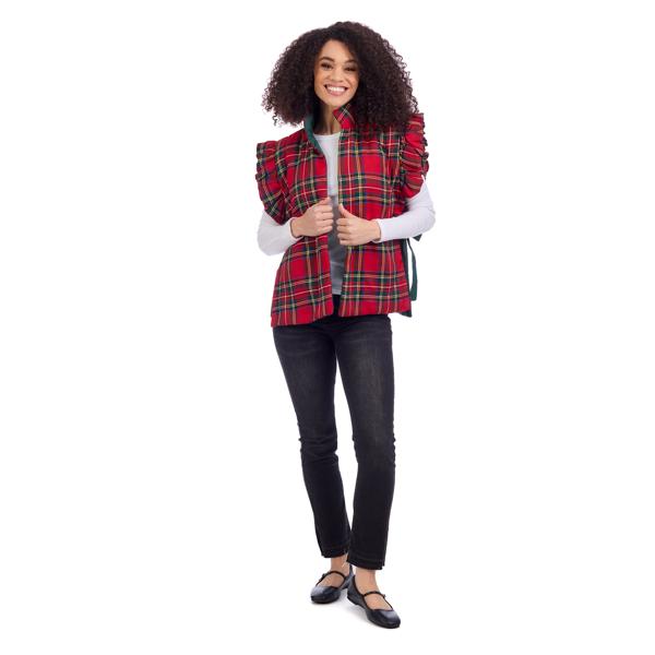 Jefferies Plaid Quilted Vests- 2 Colors