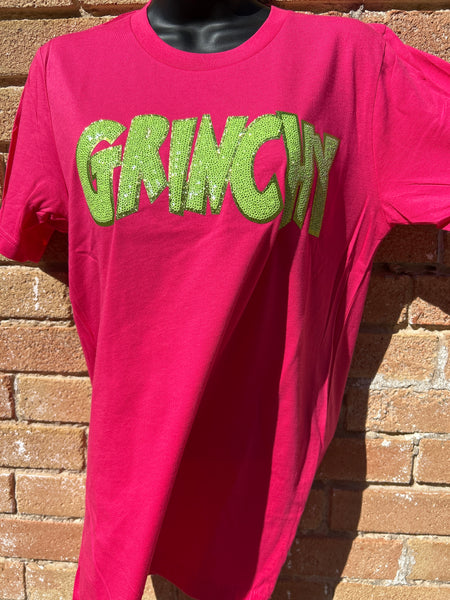 PINK GRINCHY TEE