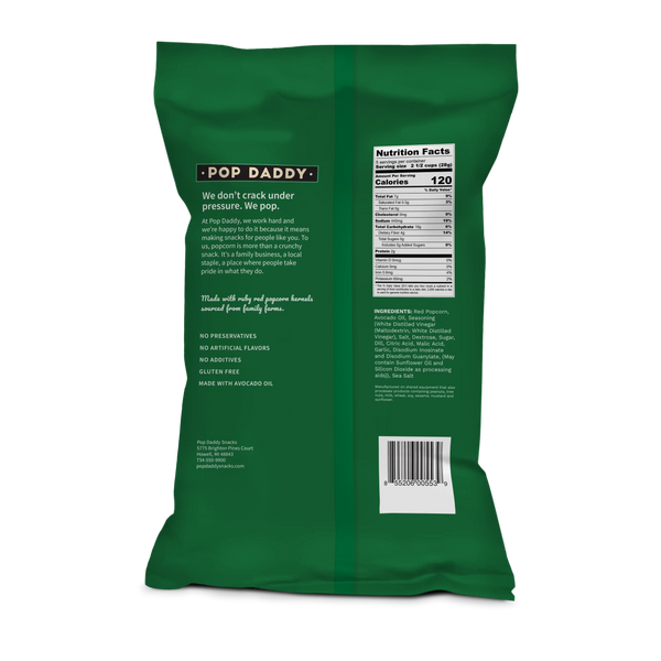 Pop Daddy Snacks - Pop Daddy – Dill Pickle Flavored Popcorn 5.0oz
