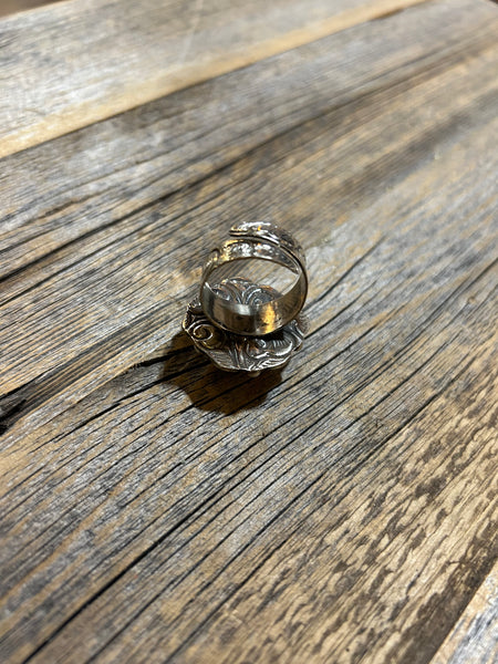 NAVAJO PINK HEART RING