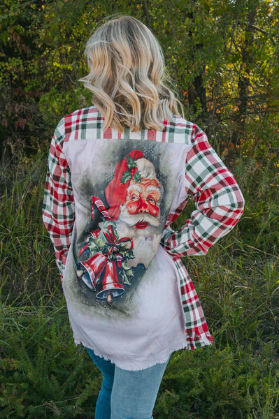 One24 Rags - Santa Silk Back Flannel: 2XL