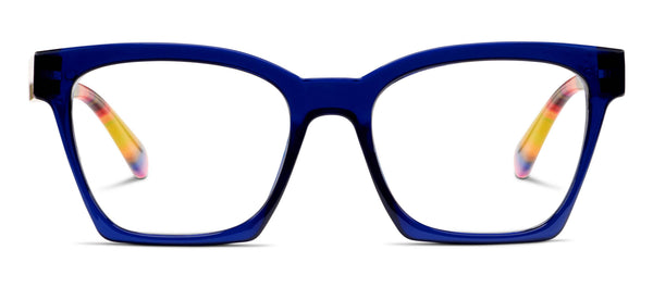 Peepers - Maisie (Blue Light): Blue/Ikat / Reading / 2.00