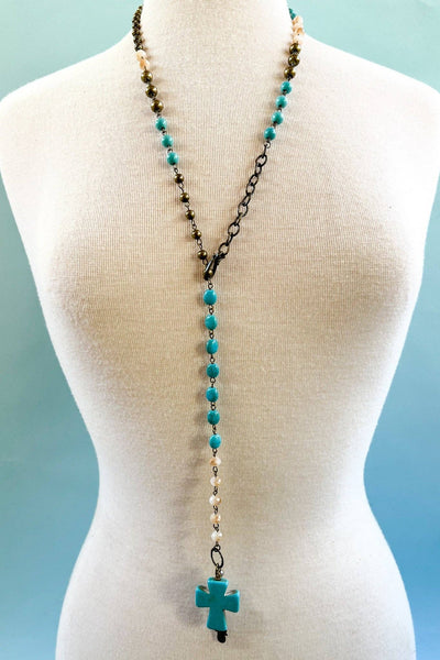 Dylan Designs - Valerie Necklace in Turquoise