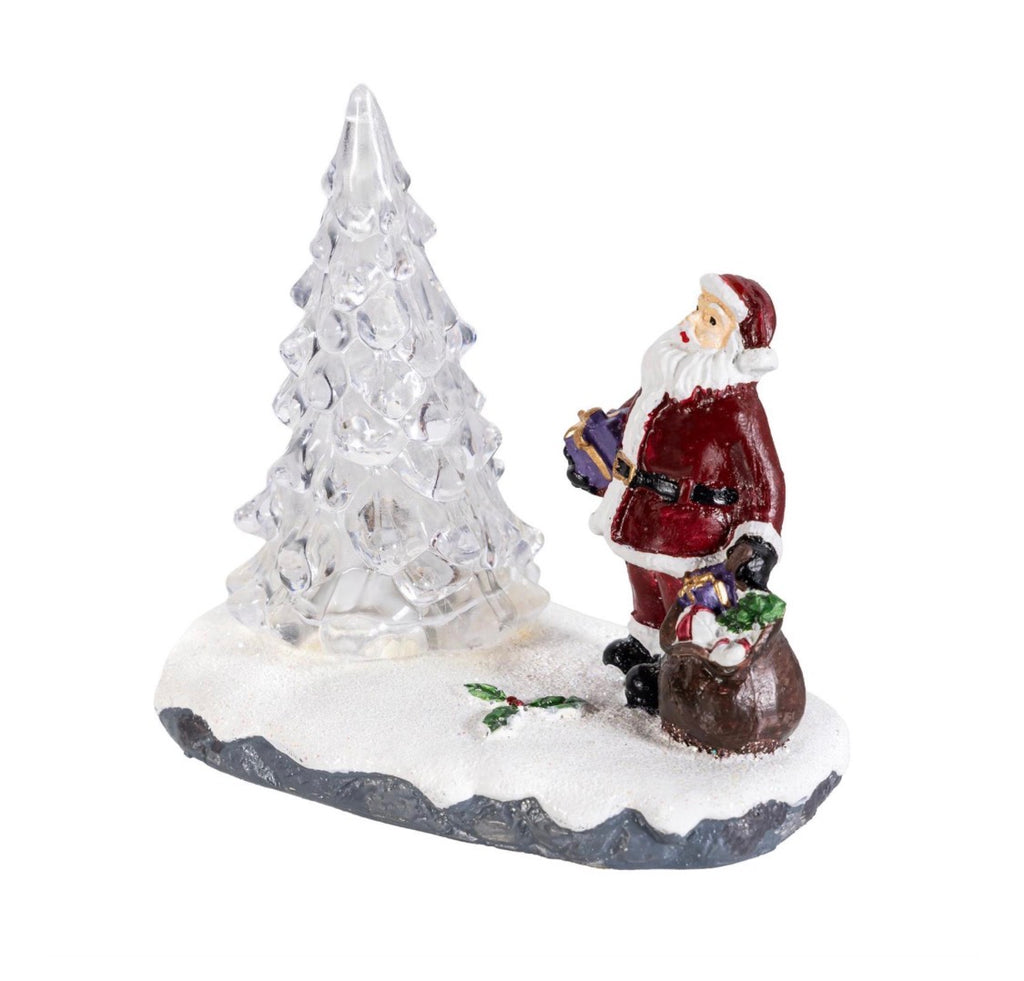 Color Changing Christmas Scene-Asst of 2