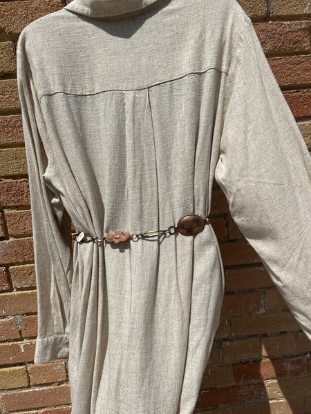 Classic Linen Dress