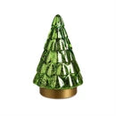 SHADES OF EMERALD LED TABLE DECOR GLASS TREE 3 STYLES