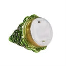 SHADES OF EMERALD LED TABLE DECOR GLASS TREE 3 STYLES