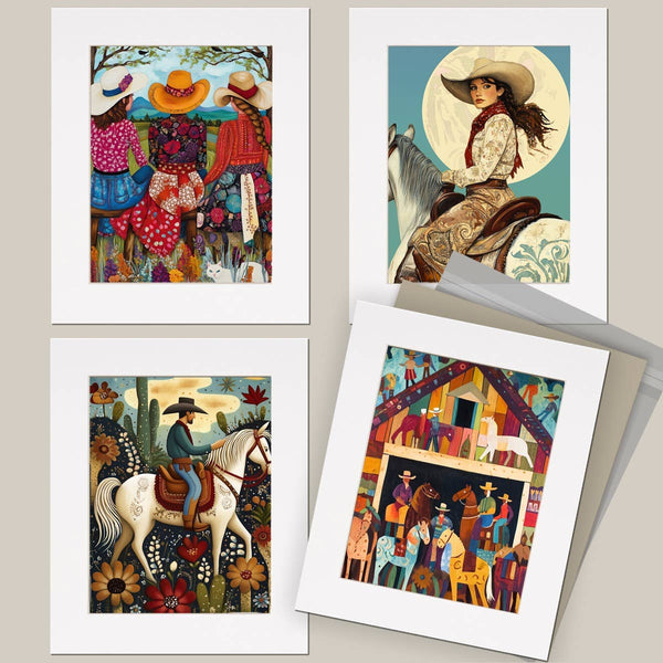 Cowgirl Roxie Folk Art