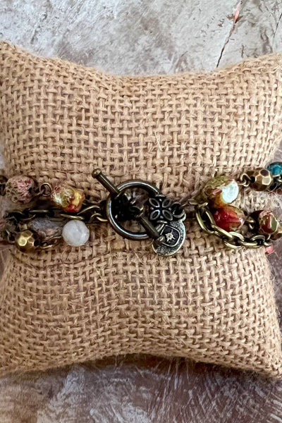 Dylan Designs - Janet Bracelet Orange