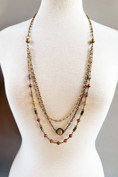 Dylan Designs - Justina Necklace: Imperial Jasper