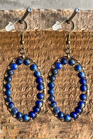 Dylan Designs - Calista Earrings Blue