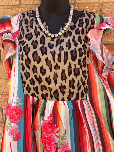 Surapee Cheetah Dress