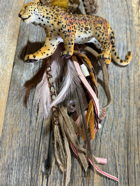 JAGUAR LEATHER NECKLACE