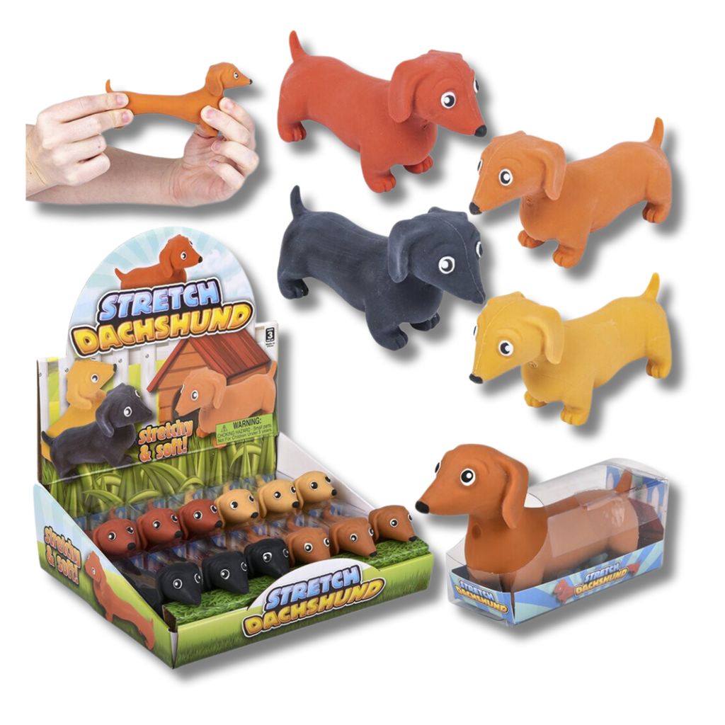 Dachshund Soft Stretchy Sand Filled Fidget Kids Toy