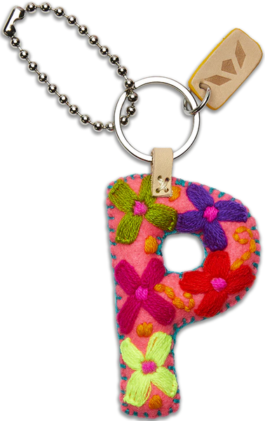 FELT ALPHABET CHARMS, MULT COLORS