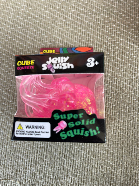 JELLY GLITTER SQUISH - 4 colors