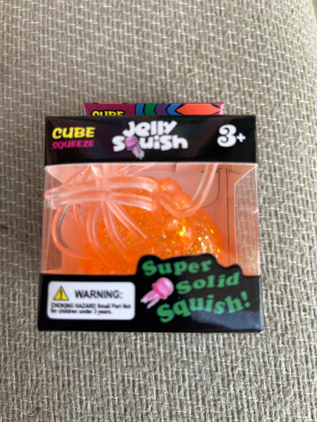 JELLY GLITTER SQUISH - 4 colors
