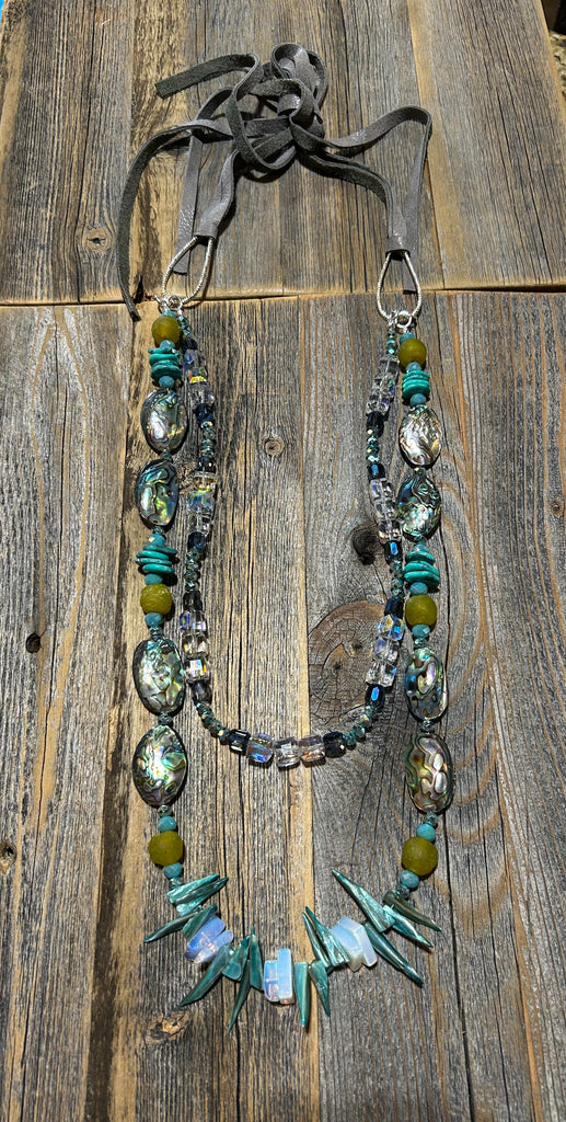 Handcrafted Natural Stone Necklace