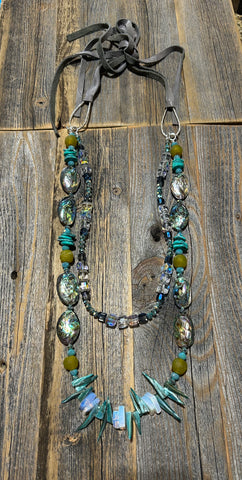 Handcrafted Natural Stone Necklace