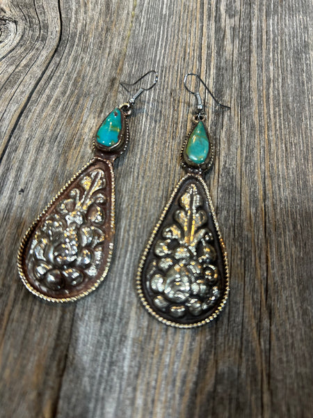 Turquoise Drop Earrings
