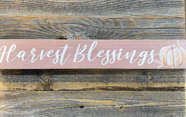 Long Desk Block w/Sentiment, 4 Asst.