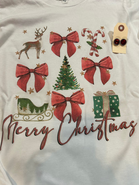 Christmas Collage L/S T Shirt