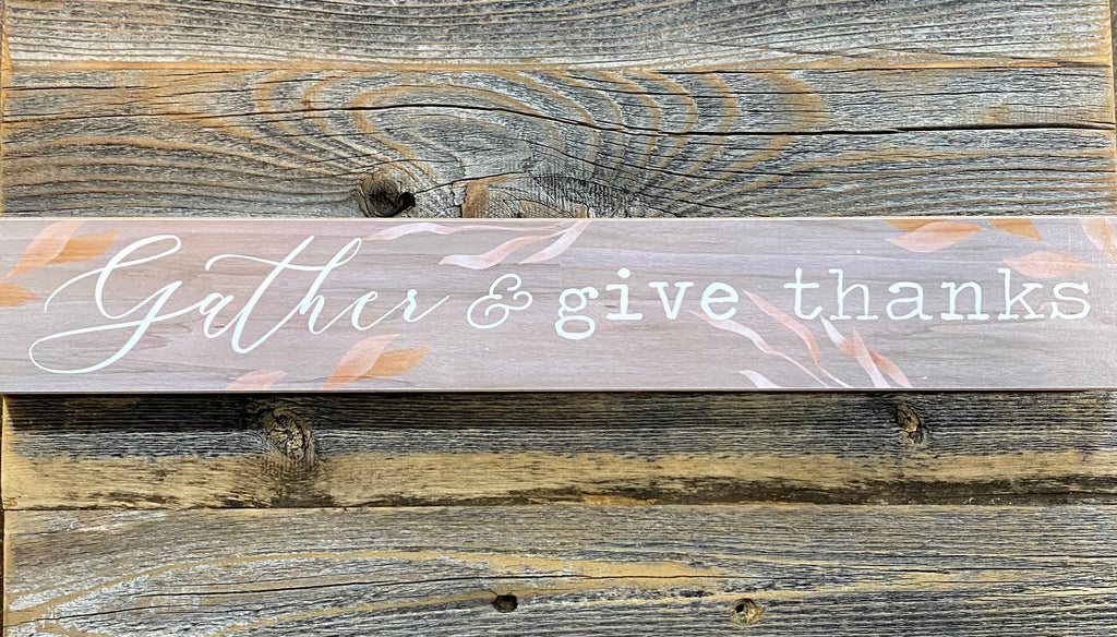 Long Desk Block w/Sentiment, 4 Asst.