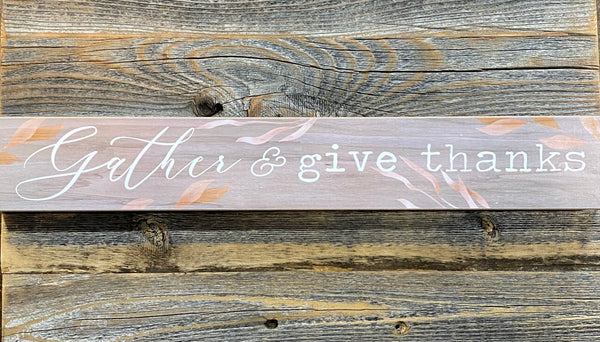 Long Desk Block w/Sentiment, 4 Asst.
