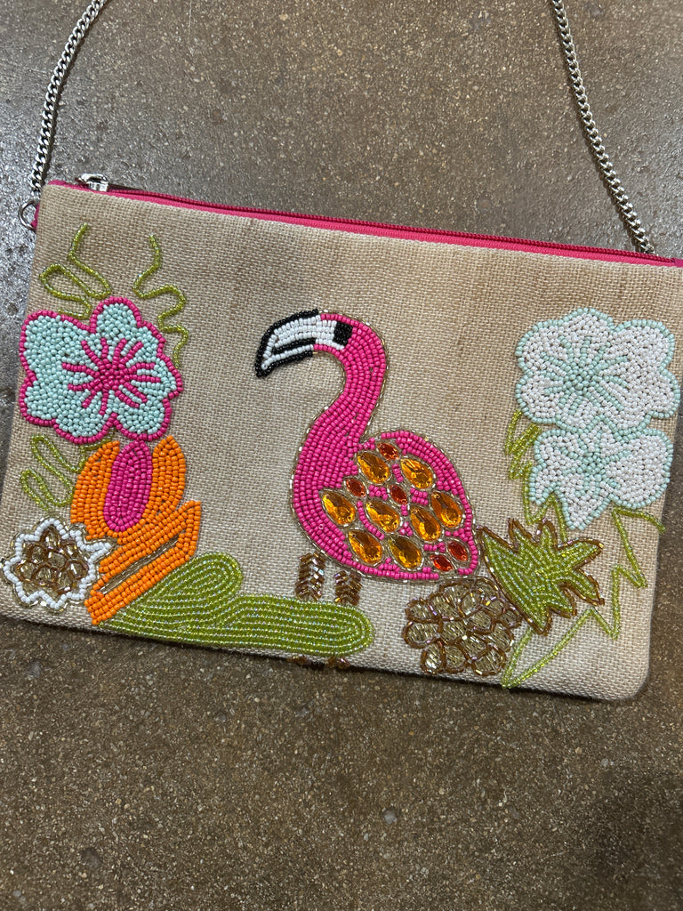 LARGE BEADED CROSSBODY - 2 STYLES