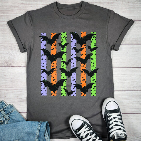 HALLOWEEN BATS T SHIRT