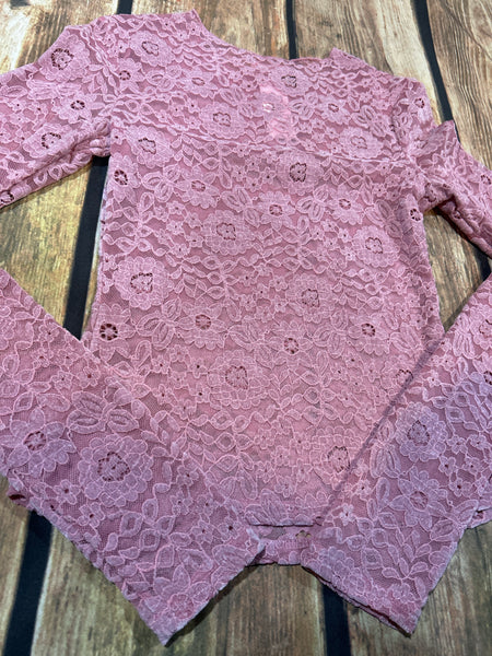 Floral Lace Long Sleeve Top