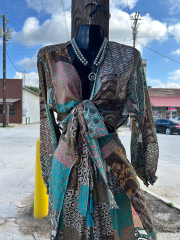 BOHO TIE TOP
