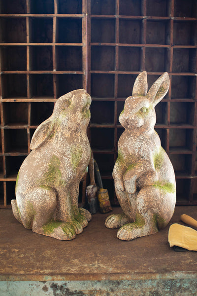 Faux Concrete Rabbit - 2 styles