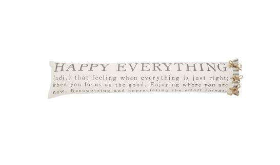 HAPPY EVERYTHING DEFINITION PILLOW