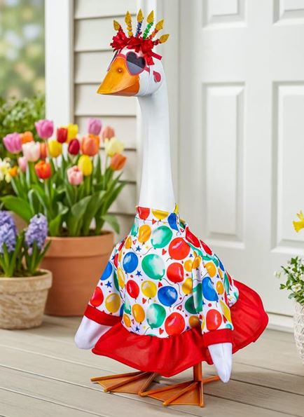 Giddy the Porch Goose Outfits