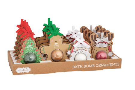 BATH BOMB ORNAMENTS ( 4 STYLES)