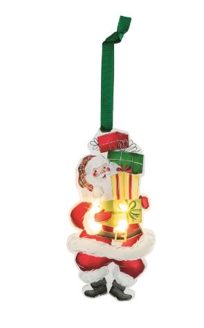 ACRYLIC LED PRESENT ORNAMENT